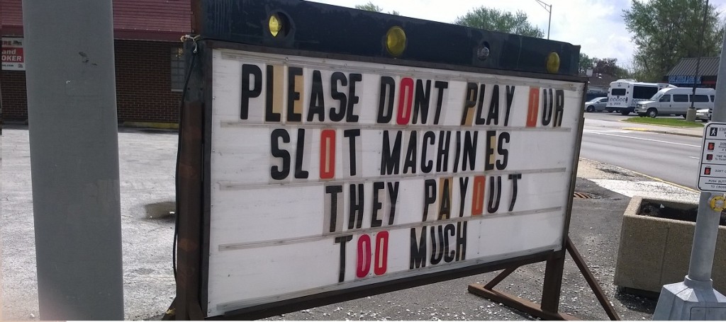 Slots Sign - Calumet City