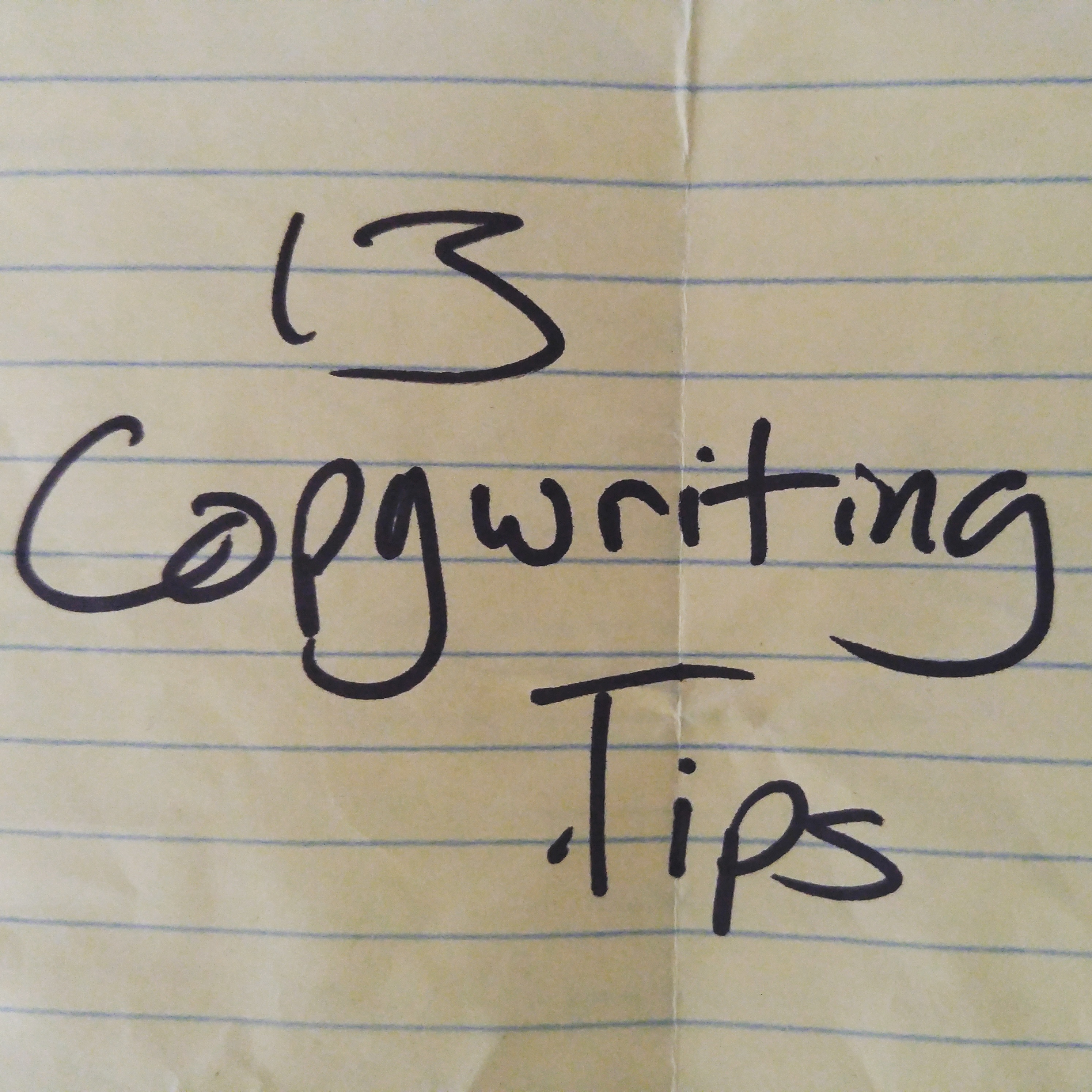 13 Copywriting Tips