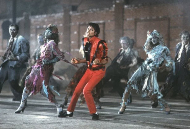 Scene from Michael Jackson's Thriller video | email marketing